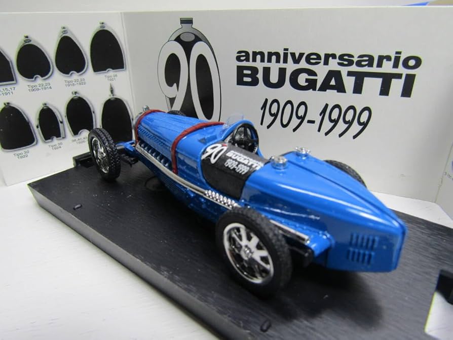 Amazon.co.jp: Bugatti 1/43 ブガッティ 1909 1999 90th記念